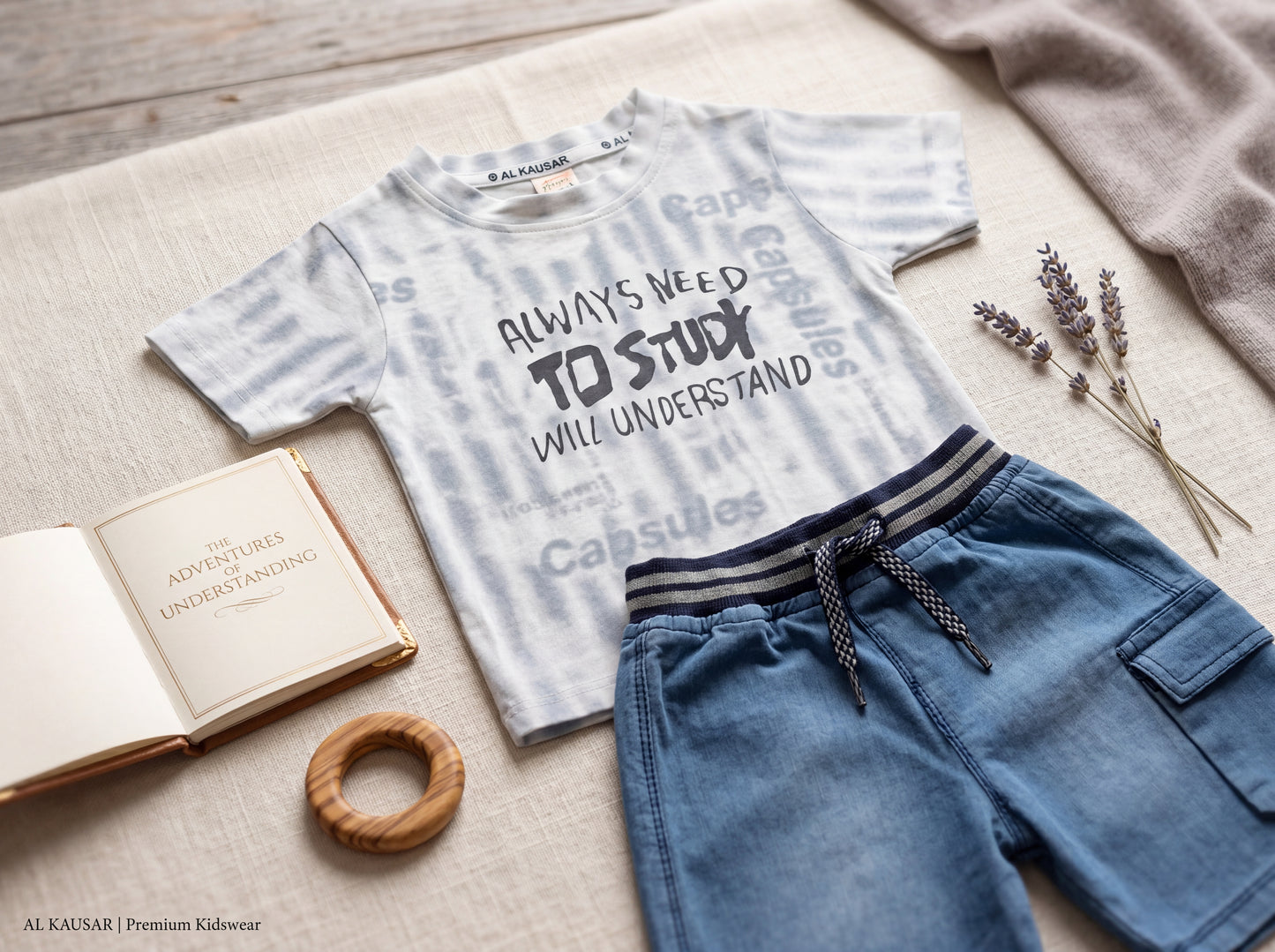Premium "Little Scholar" 2-Piece Co-ord Set
