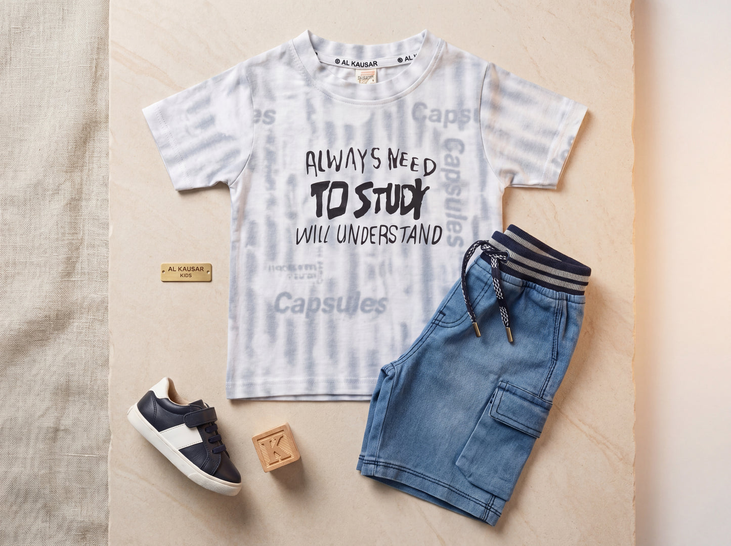 Premium "Little Scholar" 2-Piece Co-ord Set