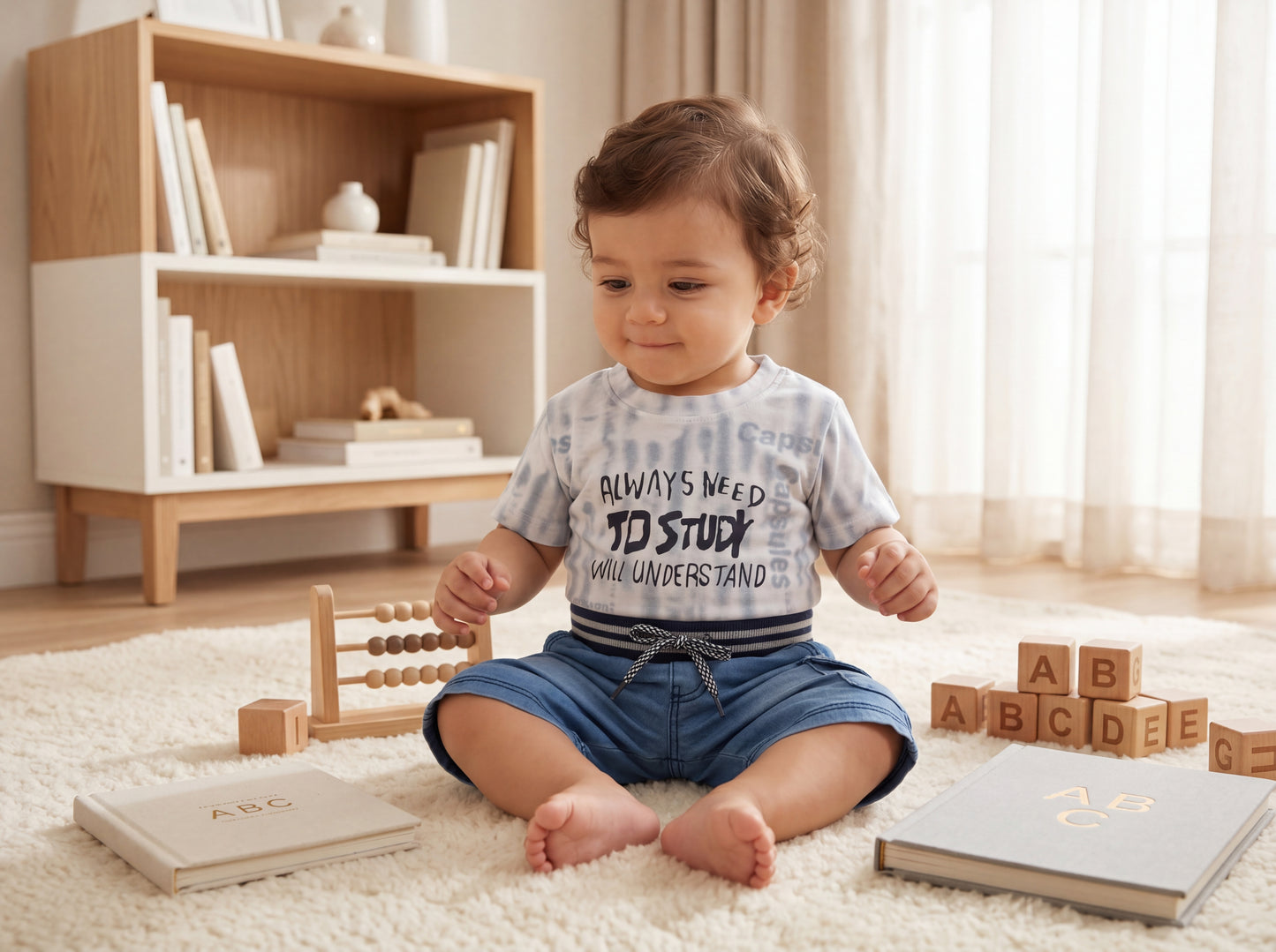 Premium "Little Scholar" 2-Piece Co-ord Set