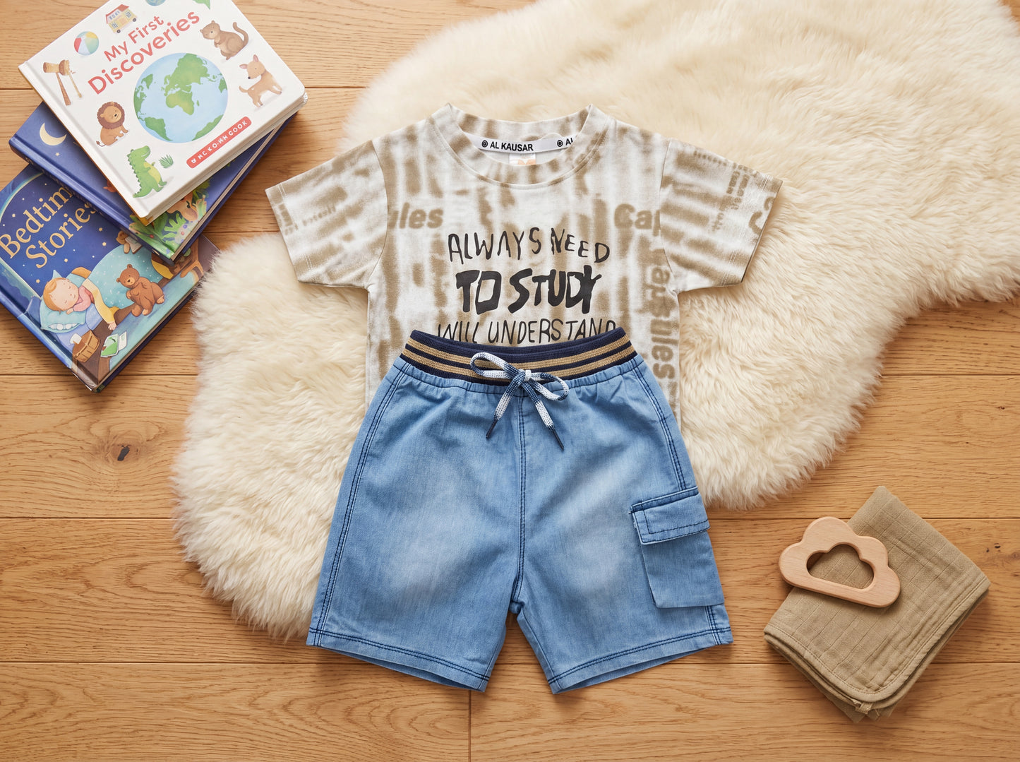 Premium "Little Scholar" 2-Piece Co-ord Set