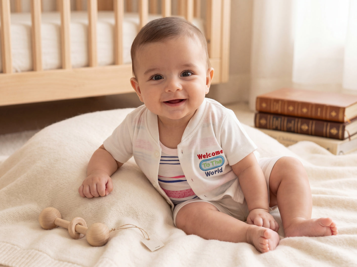 The Little Miracle 3-Piece Layette Set (Welcome To The World)